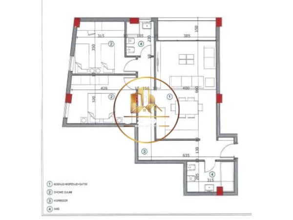 Shitet Apartament 2+1+2 tek EverGreen Residence me Çmim Okazion 1030€/m²!