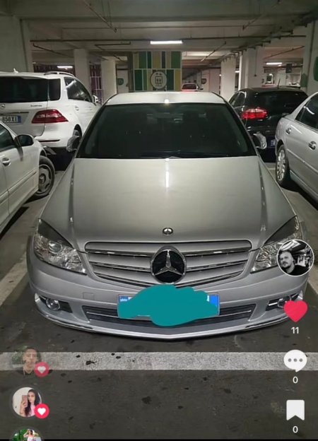 Tirane, shes ose nderroj me fuoristrad Mercedes W204 Nafte, gri metalizato automatik Klima 190.000 km 5.200 € e fundit