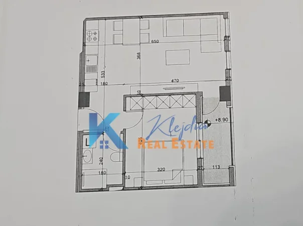 Tirane, shes apartament 1+1+Ballkon Kati 2, 67 m² 141.000 € (Bulevardi i Ri)