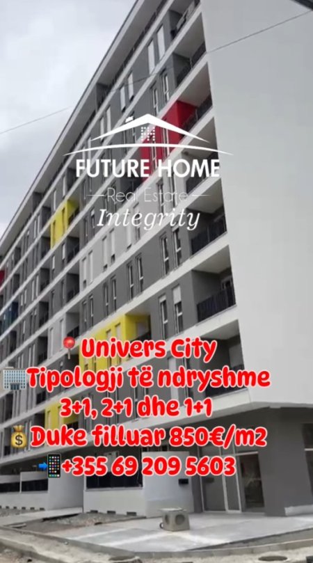Tirane, shitet apartament , (Univers City)