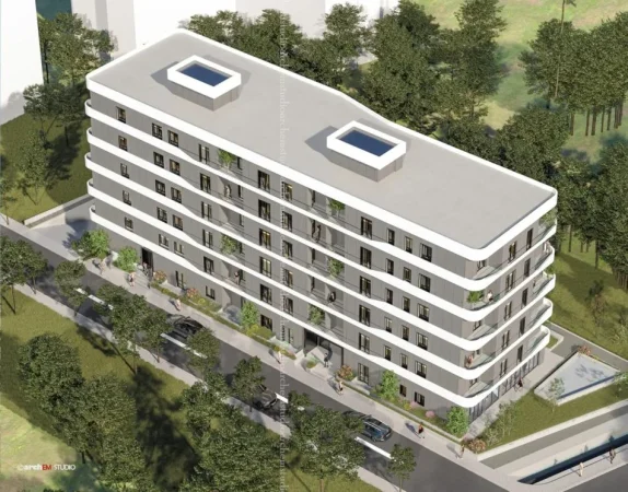 Durres, shitet apartament 1+1 Kati 5, 55 m² 57.750 € (Mali Robit, Golem)