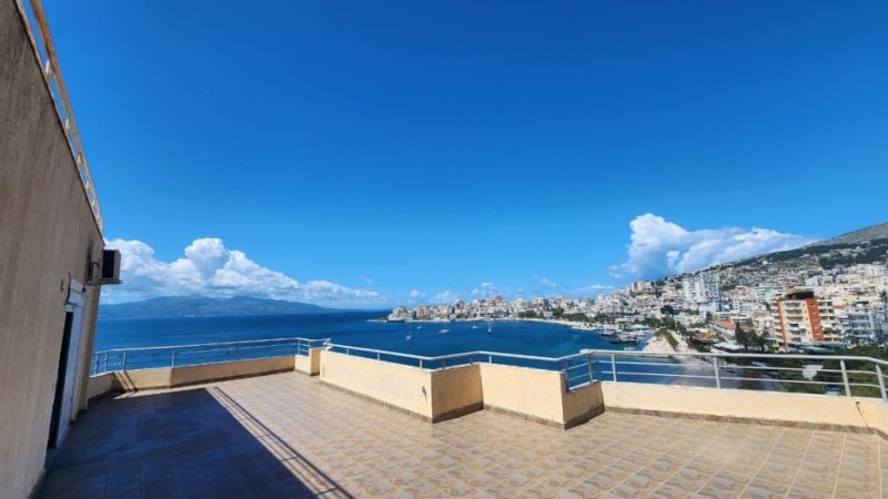 Sarande, jepet me qera apartament+verande | Penthouse Sarande1+1 Kati 3,