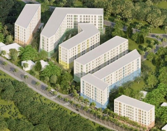 Tirane, shitet apartament 1+1 Kati 5, 53 m² (Ali demi)