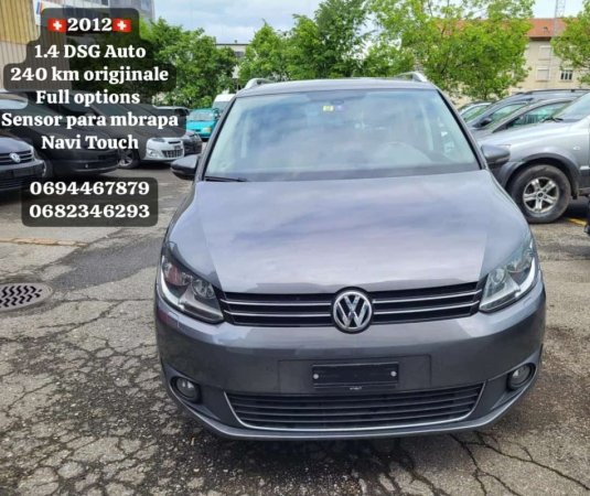 Tirane, shitet makine Volkswagen Touran Benzin, kafe automatik Klima 240.000 km 8.000 €