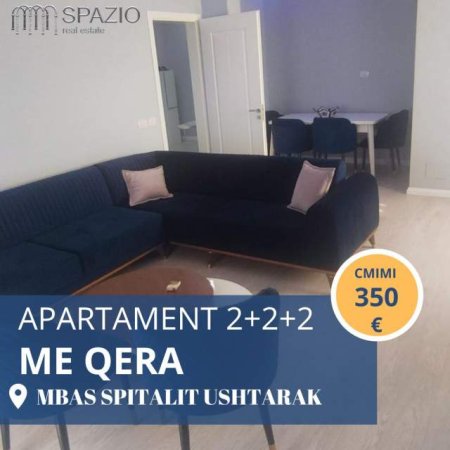 Tirane, jepet me qera apartament 2+1+BLK Kati 5, 125 m² 350 Euro (Rruga ''Azem Galica'')