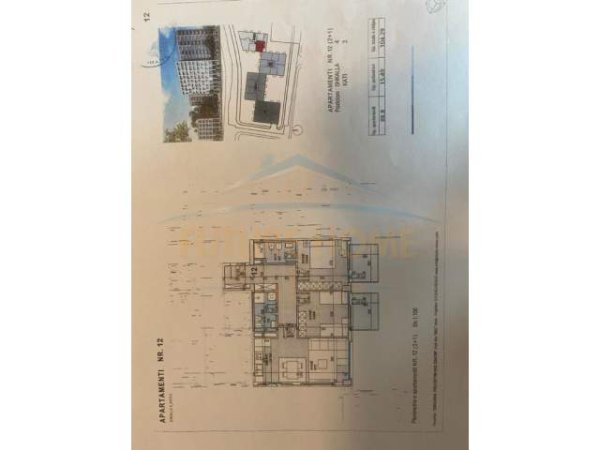 Tirane, shes apartament 2+1+BLK Kati 3, 104 m² 104,000 Euro (Rruga Sadik Petrela)