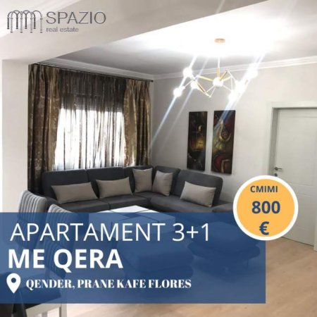 Tirane, jepet me qera apartament 3+1+BLK Kati 6, 100 m² 800 Euro (Sheshi Skenderbej)