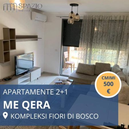 Tirane, jepet me qera apartament 2+1+BLK Kati 2, 90 m² 500 Euro (Don Bosko)
