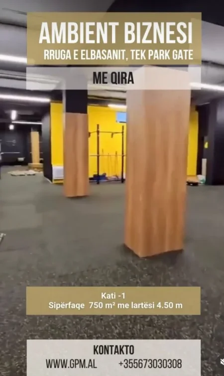 Tirane, jap me qera ambjent biznesi Kati 4, 175 m² (Rruga e Elbasanit)