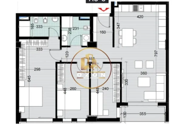 Në Shitje Apartamente 2+1 dhe 3+1 tek Diellon Residence në Mjull-Bathore 1000 €/m²!