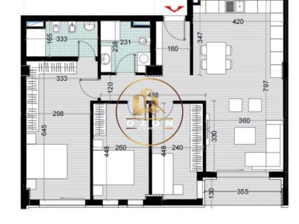 Në Shitje Apartamente 2+1 dhe 3+1 tek Diellon Residence në Mjull-Bathore 1000 €/m²!