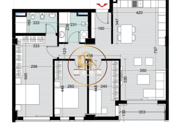Në Shitje Apartamente 2+1 dhe 3+1 tek Diellon Residence në Mjull-Bathore 1000 €/m²!