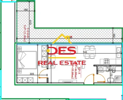 Vlore, shitet apartament+verande | Penthouse 1+1 Kati 12, 76 m² 178.200 € (Rruga Gjergj Kastrioti)