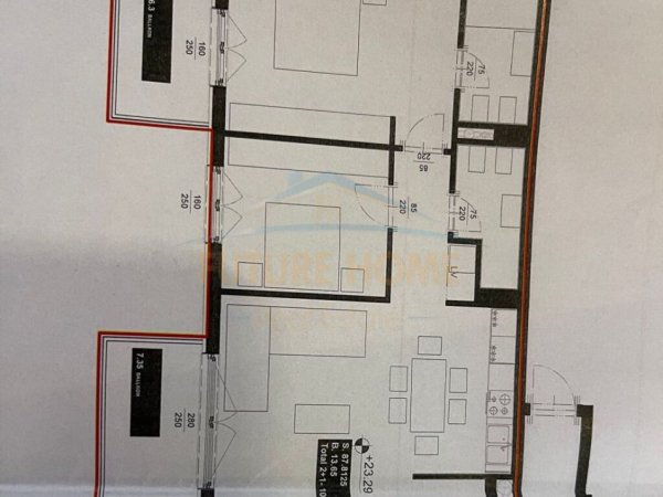 Tirane, shitet apartament 2+1 Kati 5, 114 m² 360.000 € (Kompleksi Delijorgji)