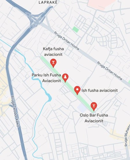 Tirane, jepet me qera apartament 1+1 Kati 3, 55 m² 450 € (Fusha Aviacionit)