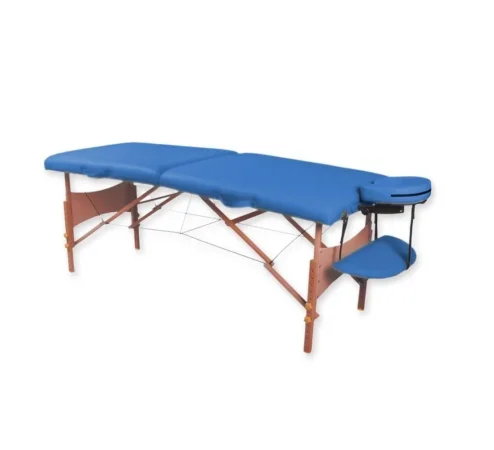 Krevat masazhi portativ, krevat masazhi portable, ngjyre blu 330 €