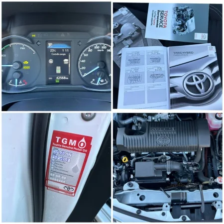 Tirane, shes makine TOYOTA YARIS Benzin, e bardhë automatik Klima 41.000 km 13.900 €