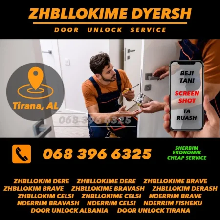 Tirane, ofroj ZHBLLOKIME DYERSH HAPJE DERE