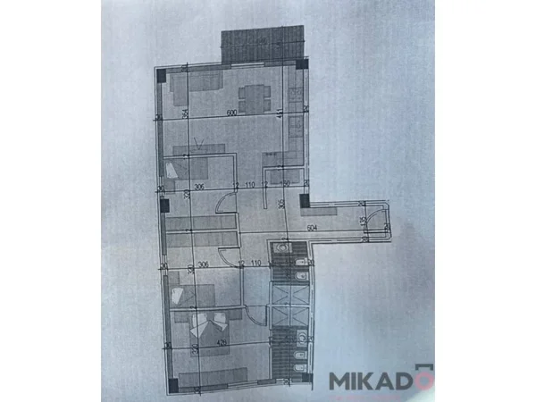Tirane, shitet apartament 3+1 , 119 m² 142.560 € 