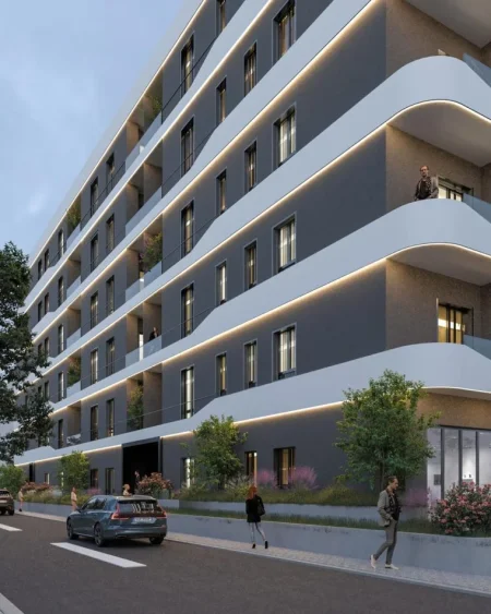 Durres, shitet apartament 1+1 Kati 5, 55.86 m² 57.750 €
