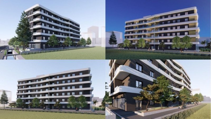 Durres, shitet apartament 1+1 Kati 5, 55.86 m² 57.750 €