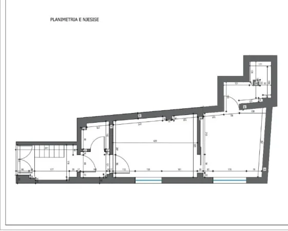 Tirane, shes dyqan Kati 0, 57 m² 350.000 € (dibres)