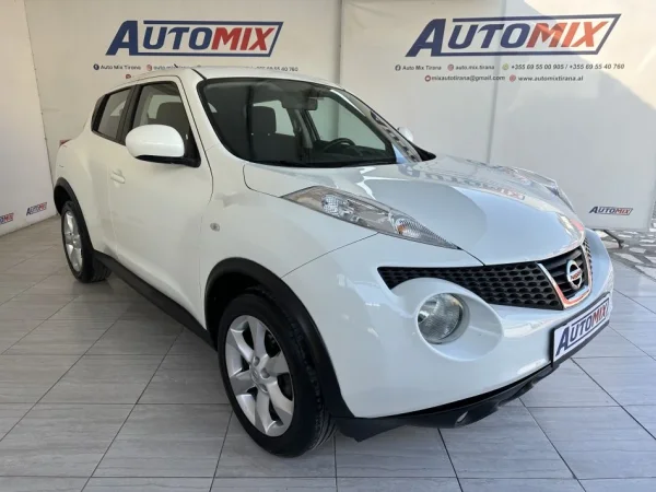 Tirane, shes makine NISSAN JUKE Benzin, e bardhë automatik Klima 75.000 km 9.200 €