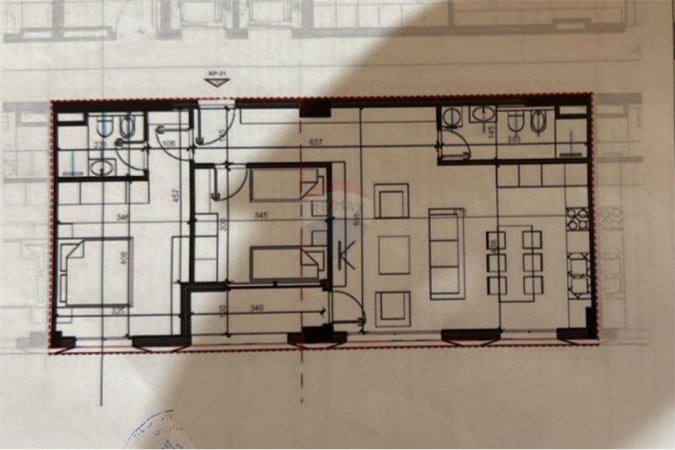 Tirane, shitet apartament 2+1 Kati 5, 104 m² 140.000 € (Bulevardi i Ri)