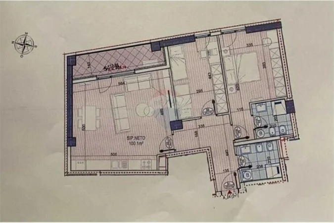 Tirane, shitet apartament 2+1 Kati 4, 113 m² 159.000 € (Apartament 2+1 ne shitje te Bulevardi i Ri!)