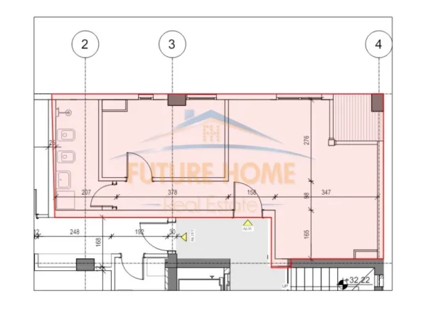 Tirane, shitet apartament 1+1 Kati 9, 63 m² 131.000 € (Pazari i Ri)