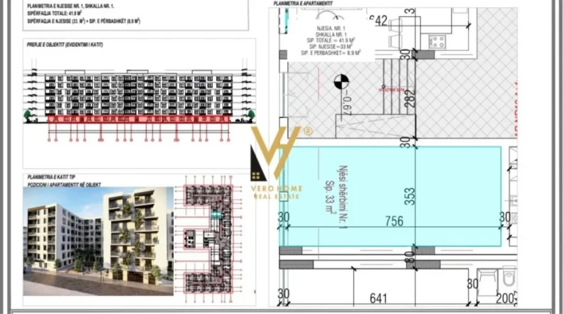Golem, shitet apartament 1+1+Ballkon Kati 0, 41 m² 45.090 € (GOLEM)