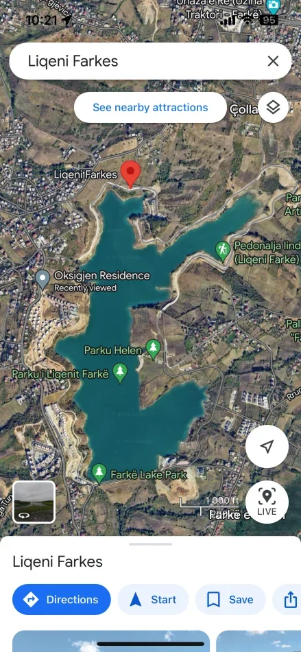 Tirane, shitet toke , 5.100 m² 