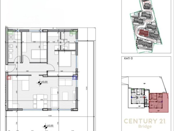 Tirane, shes apartament 2+1+Aneks+Ballkon Kati 1, 169 m² 238.000 € (Eden Residences Tirana, Albania,sauk i ri)