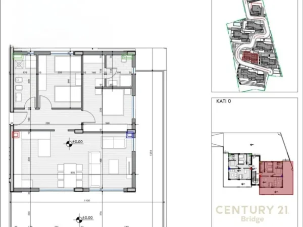 Tirane, shes apartament 2+1+Aneks+Ballkon Kati 1, 169 m² 238.000 € (Eden Residences Tirana, Albania,sauk i ri)