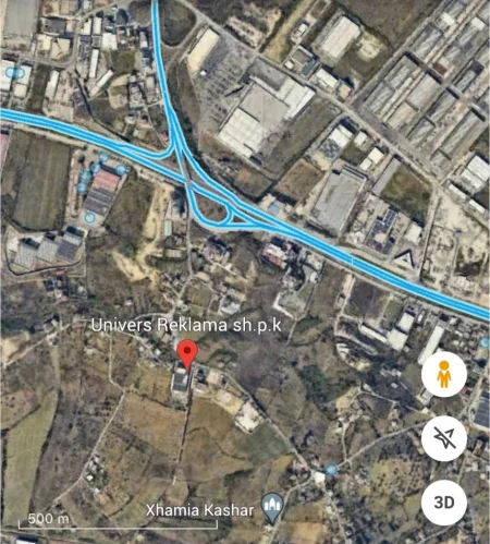 Tirane, shitet truall , 6.300 m² 315.000 € (Qaf Kashar ngjitur me Univers Reklama)