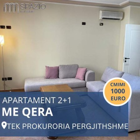 Tirane, jepet me qera apartament 2+1+BLK Kati 10, 90 m² 1.000 Euro (Rruga ''Qemal Stafa'')