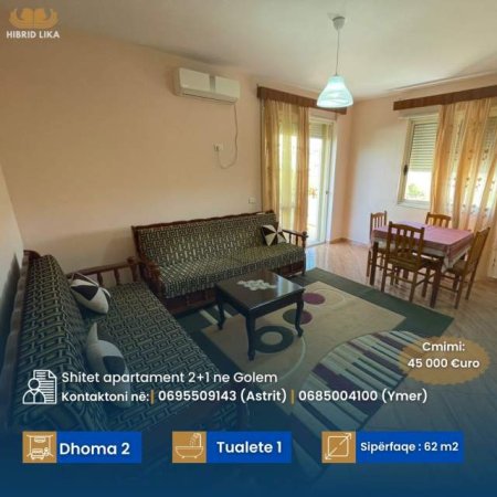 Golem, shes apartament Kati 1, 62 m² 45.000 Euro (Golem)