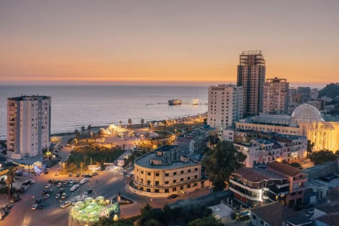 Durres, shitet apartament ne plazh 1+1+Ballkon Kati 2, 75 m² 75.000 € (Durres, Plazh)