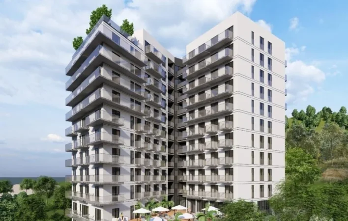 Tirane, shitet apartament 1+1 Kati 9, 68 m² 64.600 € (Solis Residence)