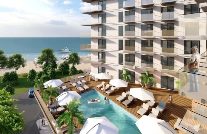 Tirane, shitet apartament 1+1 Kati 9, 68 m² 64.600 € (Solis Residence)