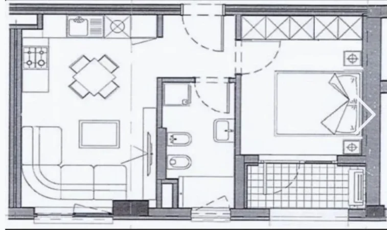 Tirane, shitet apartament 1+1 Kati 6, 53 m² 73.000 € (Ali dem)