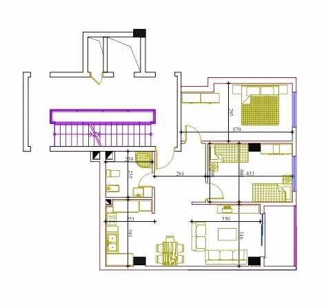 Tirane, shitet apartament 2+1 Kati 9, 89 m² 98.000 € (Astir)