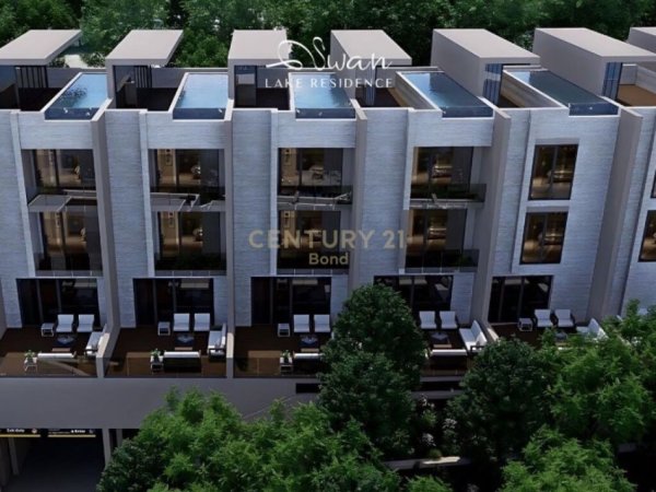 Tirane, shes apartament duplex 3 Katshe Kati 3, 218 m² 467.266 € (Swan Lake Residence Liqeni i Farkes)