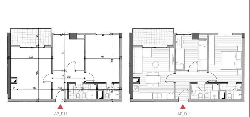 Shitet Apartament 2+1 Kati 1,  112000 Euro (5 Maji)