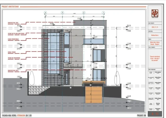 Durres, shitet shtepi 2 Katshe Kati 2, 143 m² (Golem, Kavaje)