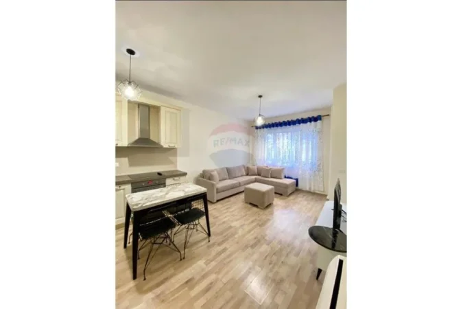 Tirane, jepet me qera apartament 1+1 Kati 1, 65 m² 530 € (Liqeni i Thatë)