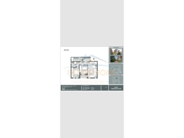 Tirane, shitet apartament 2+1 Kati 1, 94 m² 90.000 € (Kompleksi Univers City)