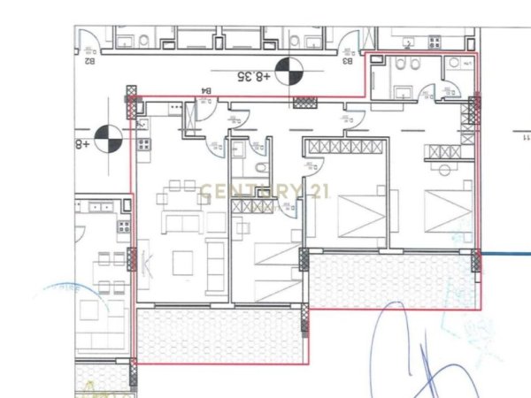 Tirane, shitet apartament 3+1 Kati 1, 191 m² 350.000 € (liqeni i thate)