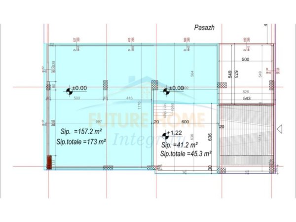 Tirane, shitet ambjent biznesi Kati 0, 173 m² 726.600 € (Square 21 Rruga e Kavajes)