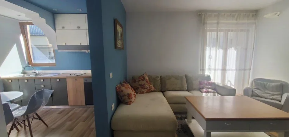 Tirane, jepet me qera 1+1 Kati 6, 65 m² 550 € (Myslym Shyri)
